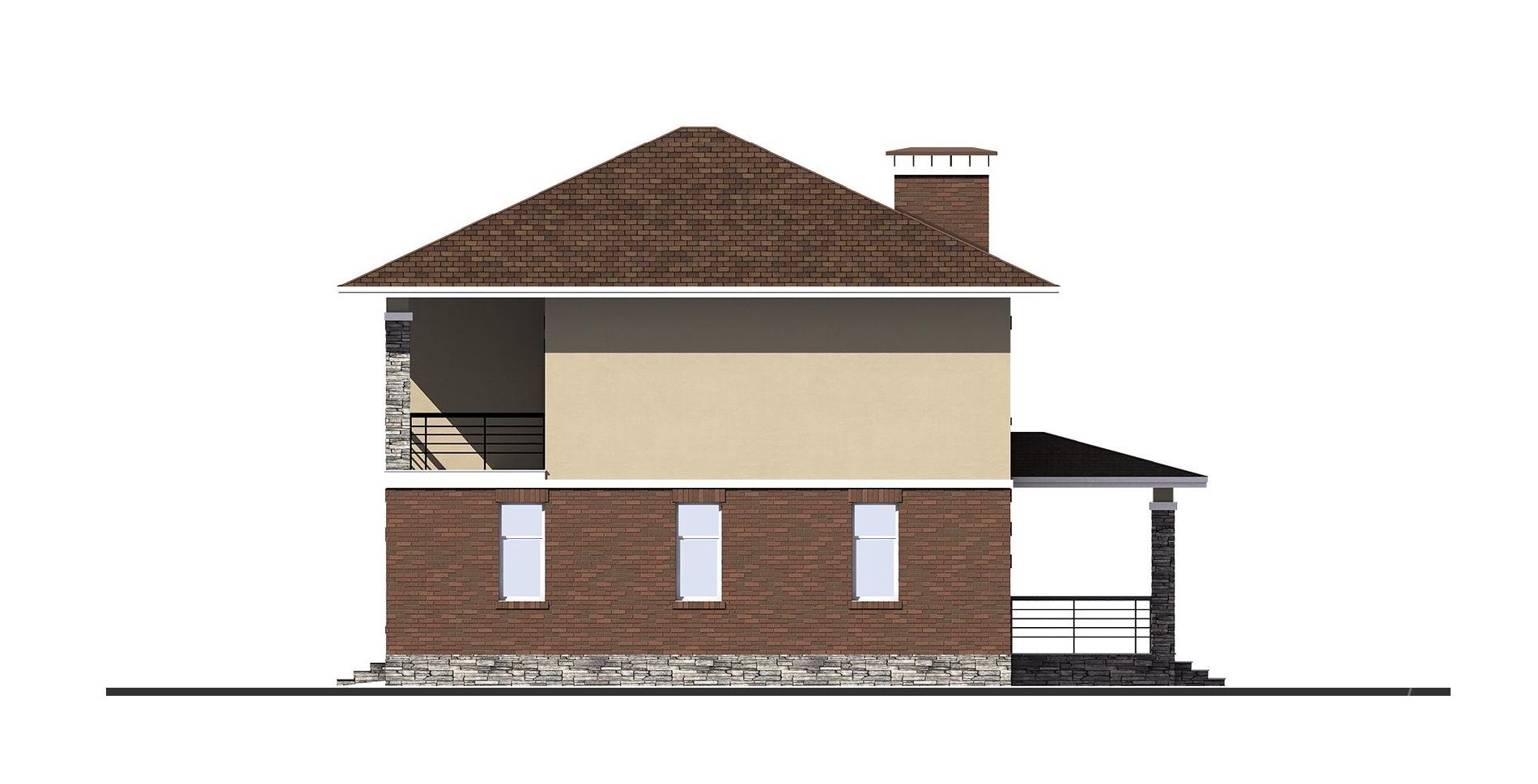 Фасады проекта дома №m-406 m-406_f (1).jpg